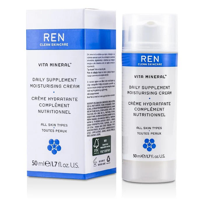 Mineral Daily Supplement Moisturising Cream 50ml Z693046