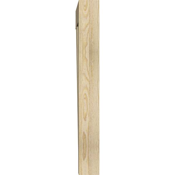Traditional Block Rough Sawn Douglas Fir Bracket W832509