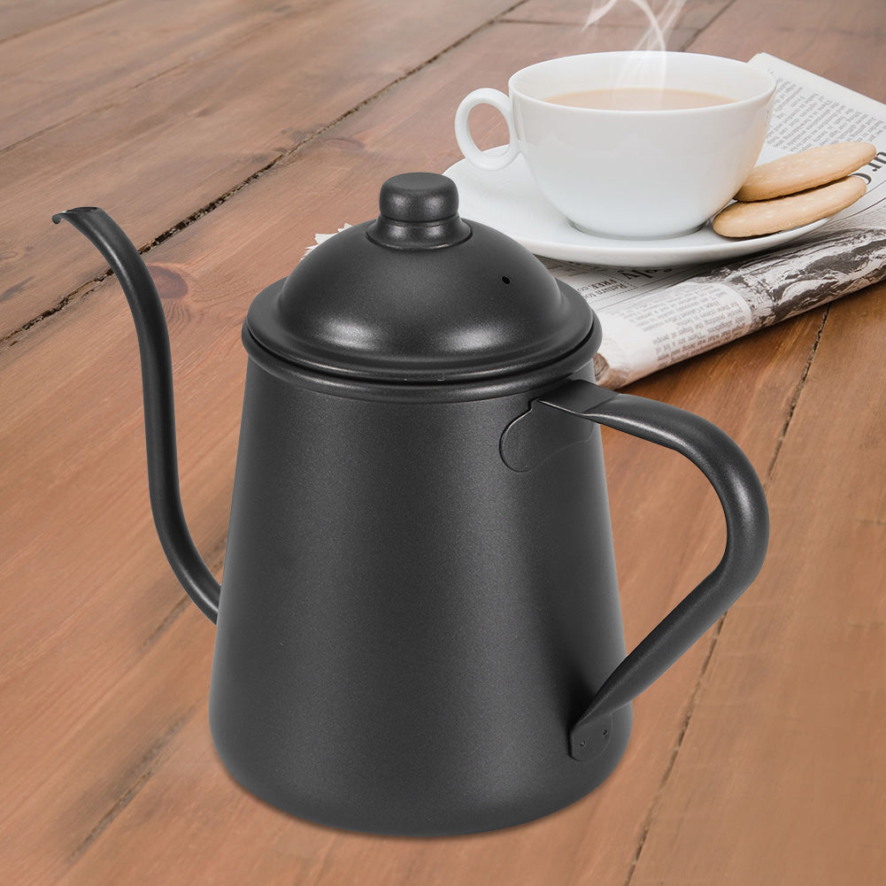 900ml Stainless Steel Black Coffee Pot A510769