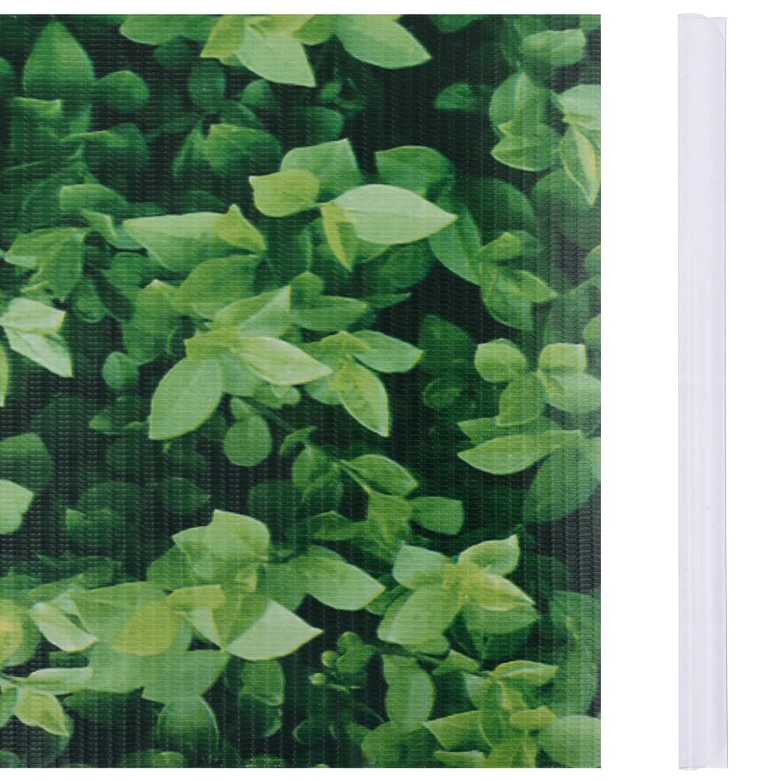 Green PVC Outdoor Privacy Screen with Clips 114.8 ft x 0.6 ft V8349