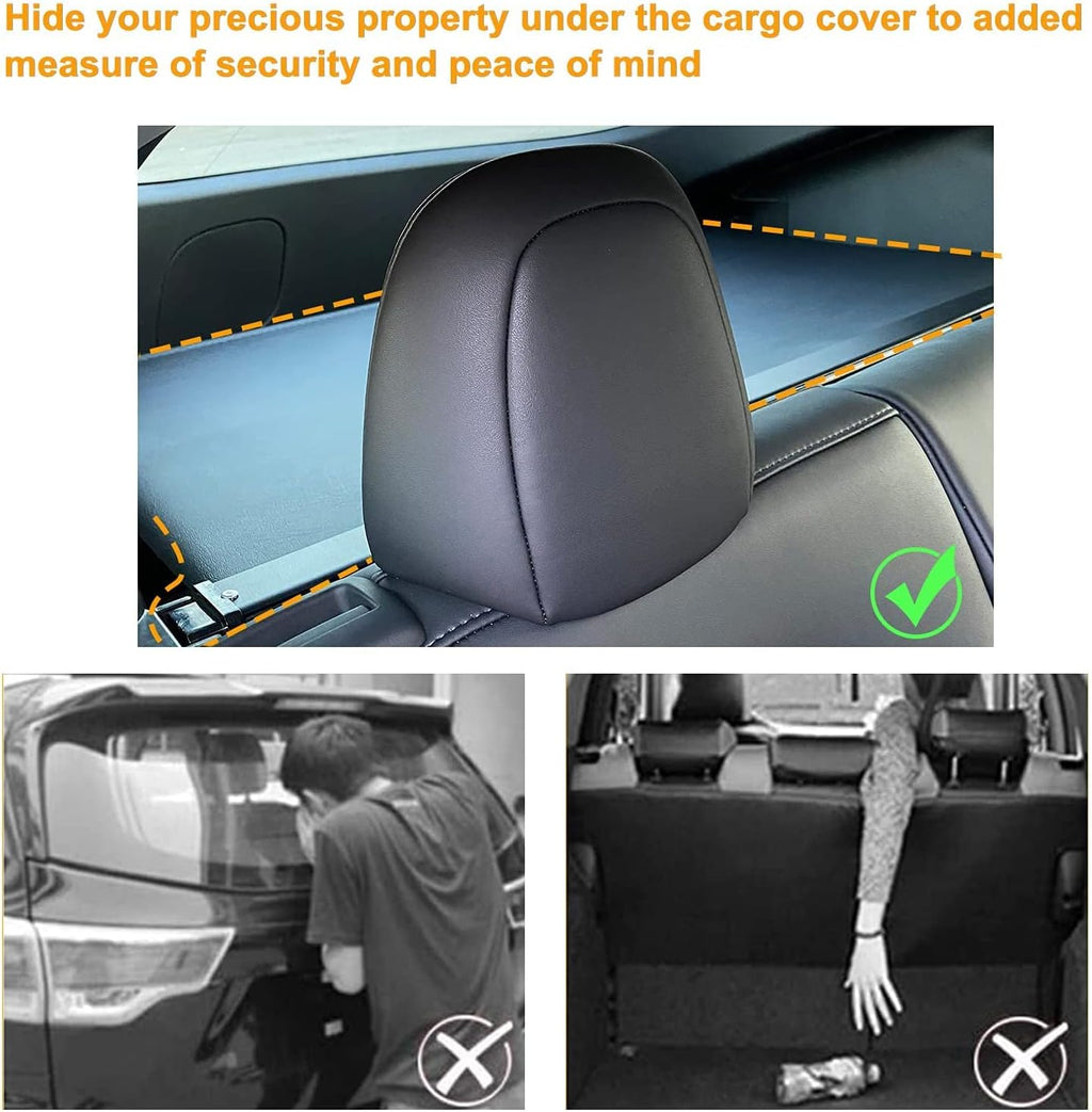 Retractable Rear Trunk Security Cover for Hyundai Tucson 2022 R9338
