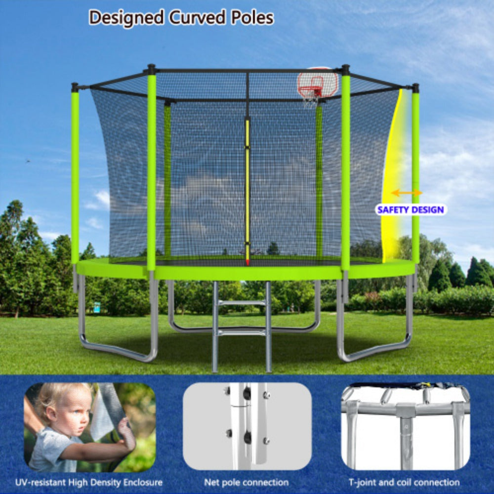 Green Trampoline F63248