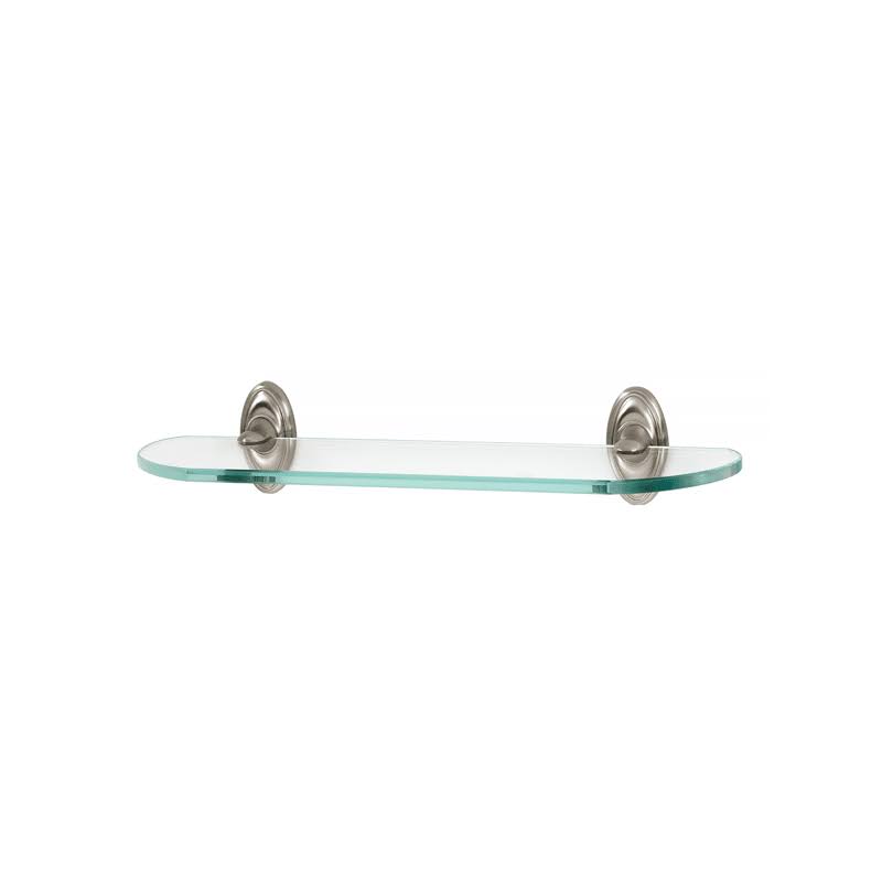 18x22 Glass Shelf - Satin Nickel M744838
