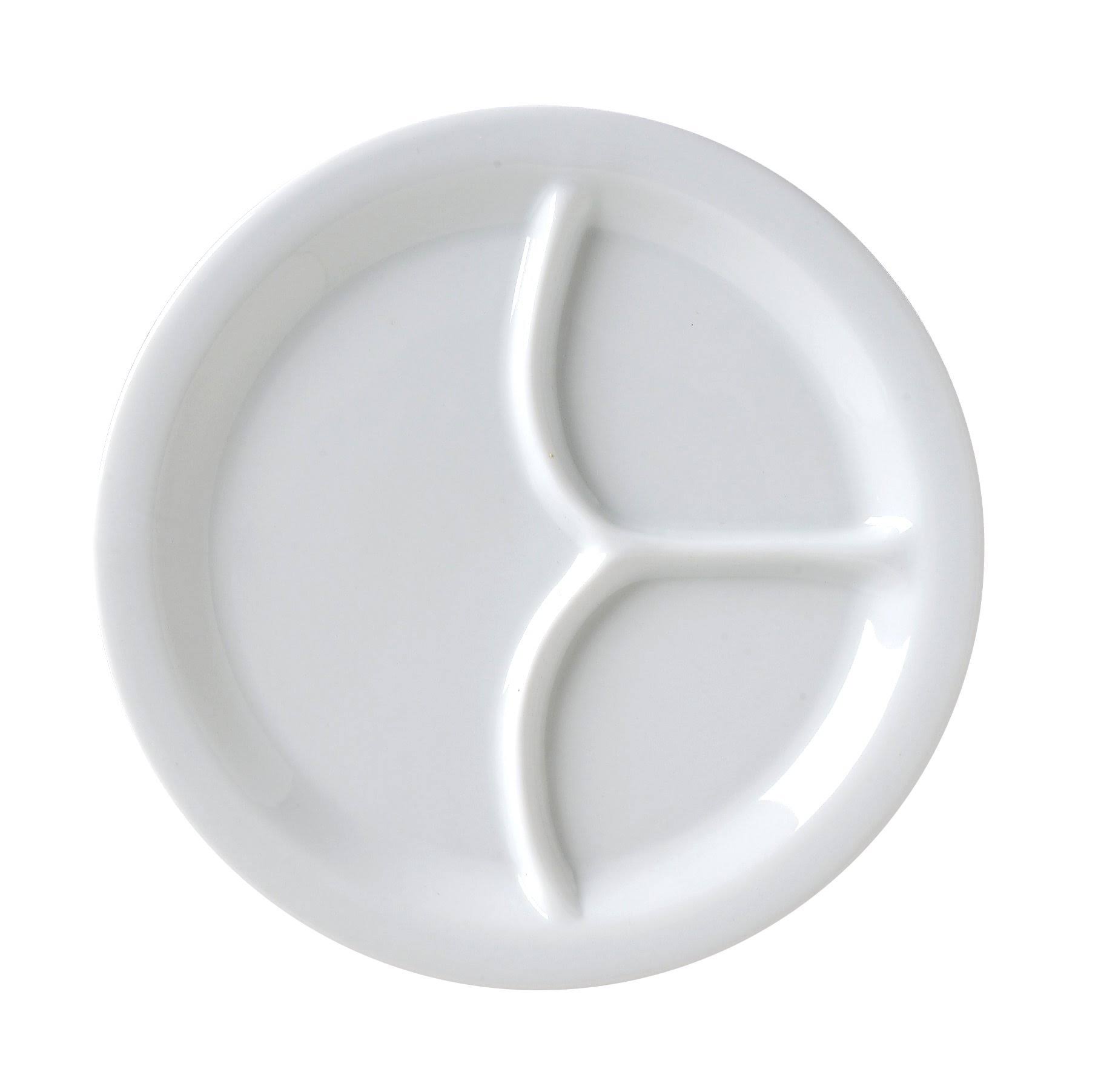 Catalina Plate with 3 Compartment 9 inch Q244276