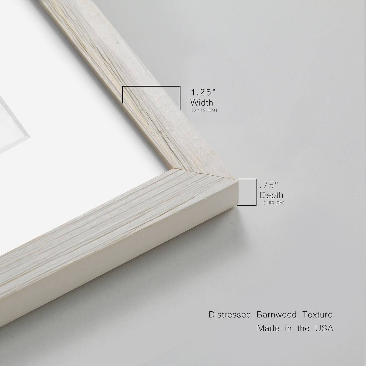 Premium Framed Canvas - 27.5X37.5 - White A931716