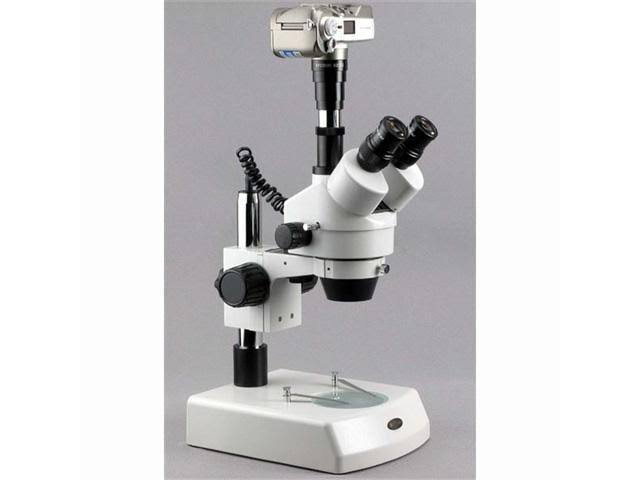3.5X-90X Stereo Zoom Microscope with Dual Halogen Lights and 10MP Camera B35687