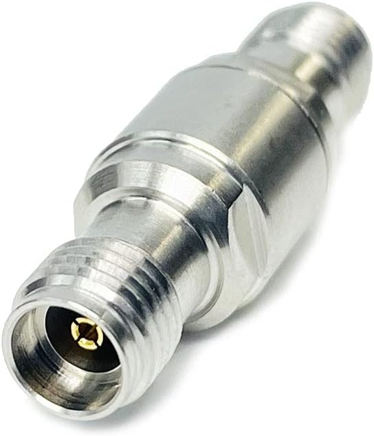 3.5 mm Female to 3.5 mm Female Microwave Adapter, DC to 34 GHz, 50 Ohm, Stainless Steel Body J5336