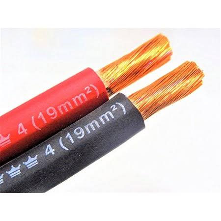 4 AWG Excelene Welding Cable Black Red 25 ft B935210
