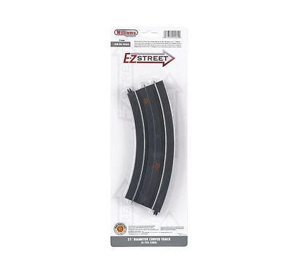 21" Diameter Curved Track 4 Per Card - O Scale Multi-Colored X32492