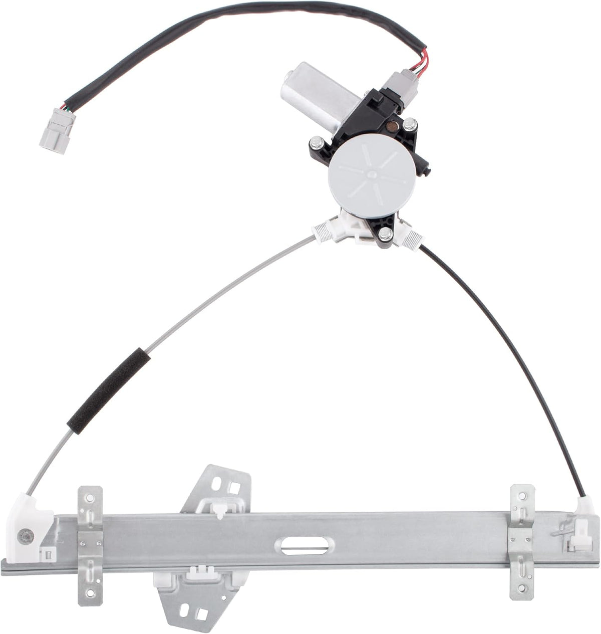Front Left Driver Side Power Window Regulator with Motor for 2001-2005 Honda Civic 2 Door Coupe, Pack of 2 Z12530
