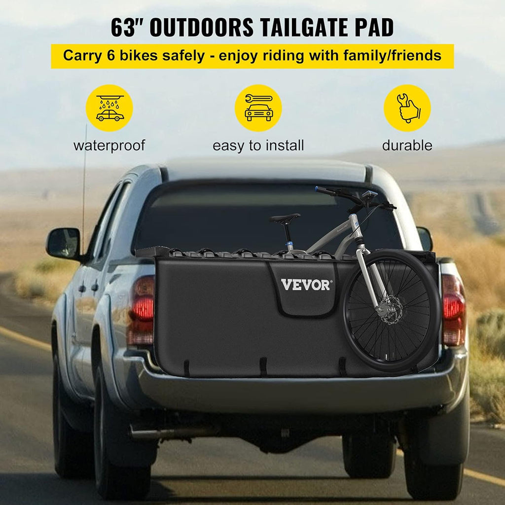 Tailgate Pad for Bikes, 63" Pickup Pad, Pack of 2 X2377