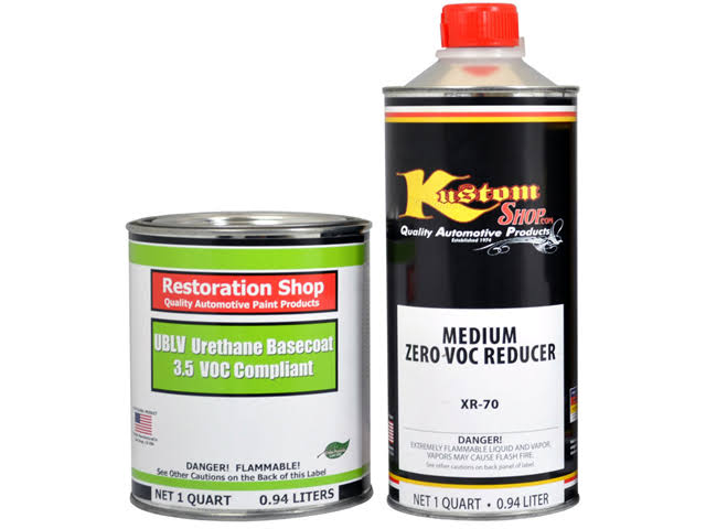 Dove Gray Low VOC Urethane Basecoat Car Auto Body Paint Kit A3536