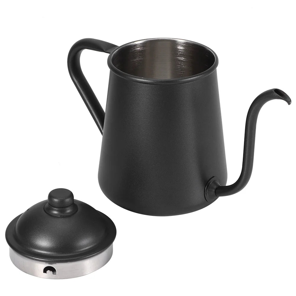 900ml Stainless Steel Black Coffee Pot A510769
