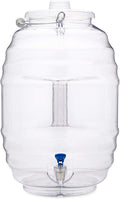 5 Gallon Plastic Water Container with Lid and Spout, Pack of 2 G6346