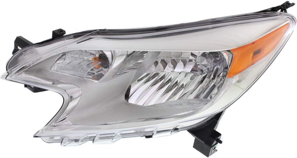 Headlight Assembly for Nissan Versa Note 2014-2016 Passenger Side Halogen O89854