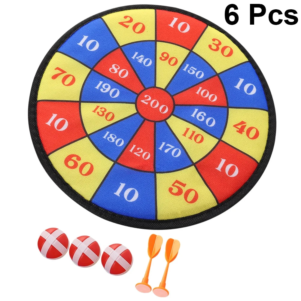 Self-adhesive Dartboard Toy Set I346541