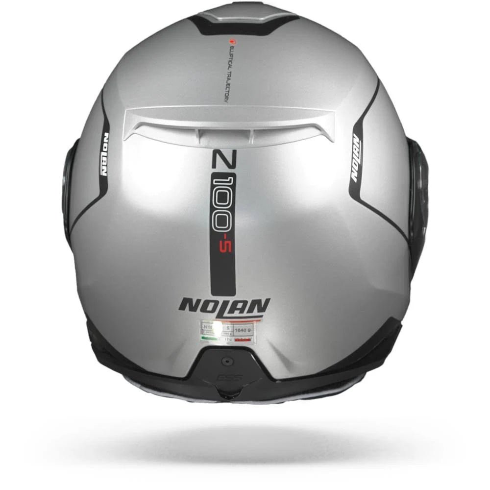 Flat Silver Helmet Size XL O875
