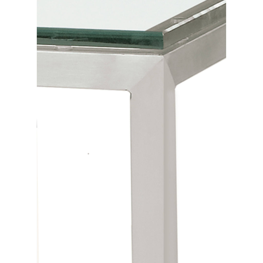 Walnut Console Table with Graphite Base G6396