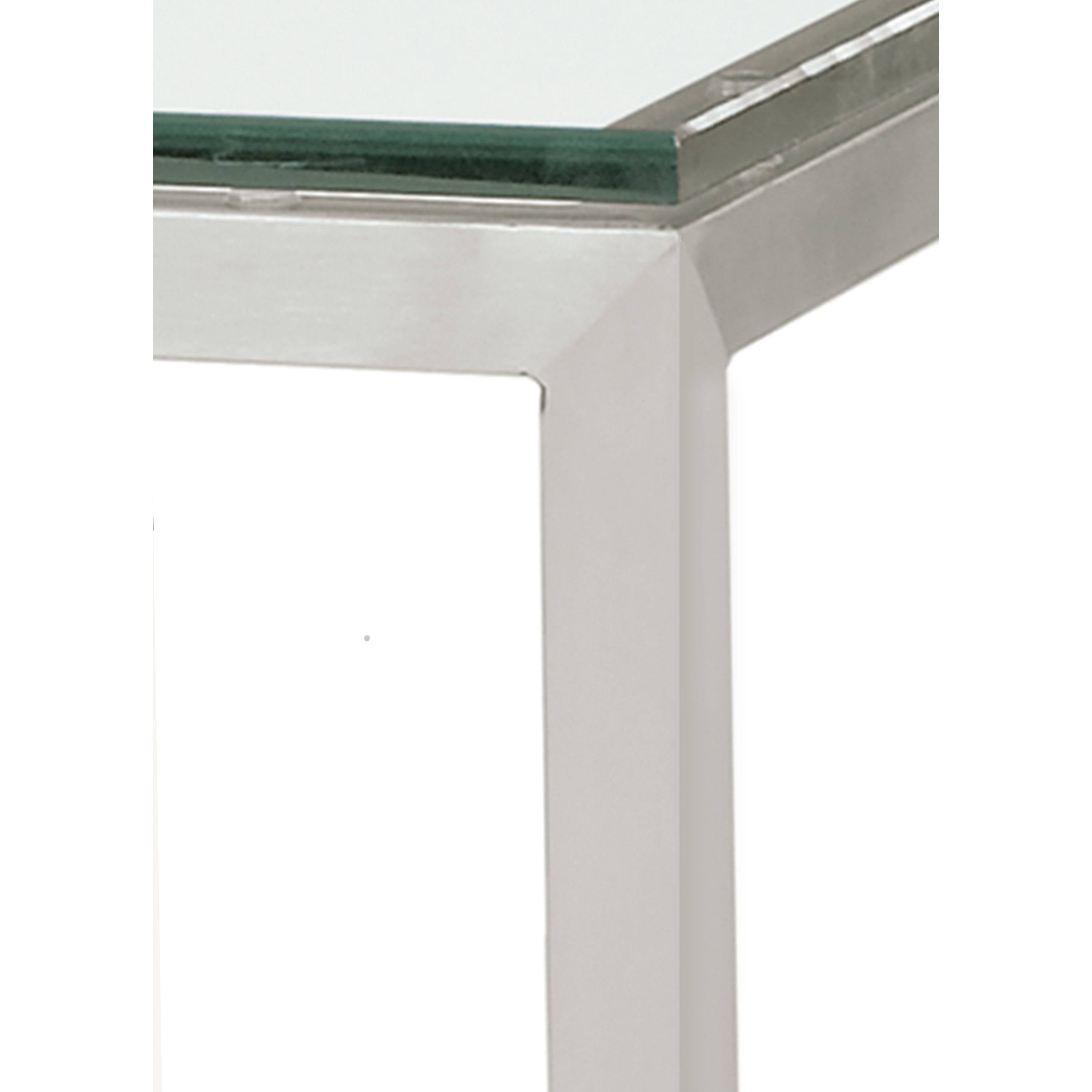 Walnut Console Table with Graphite Base G6396