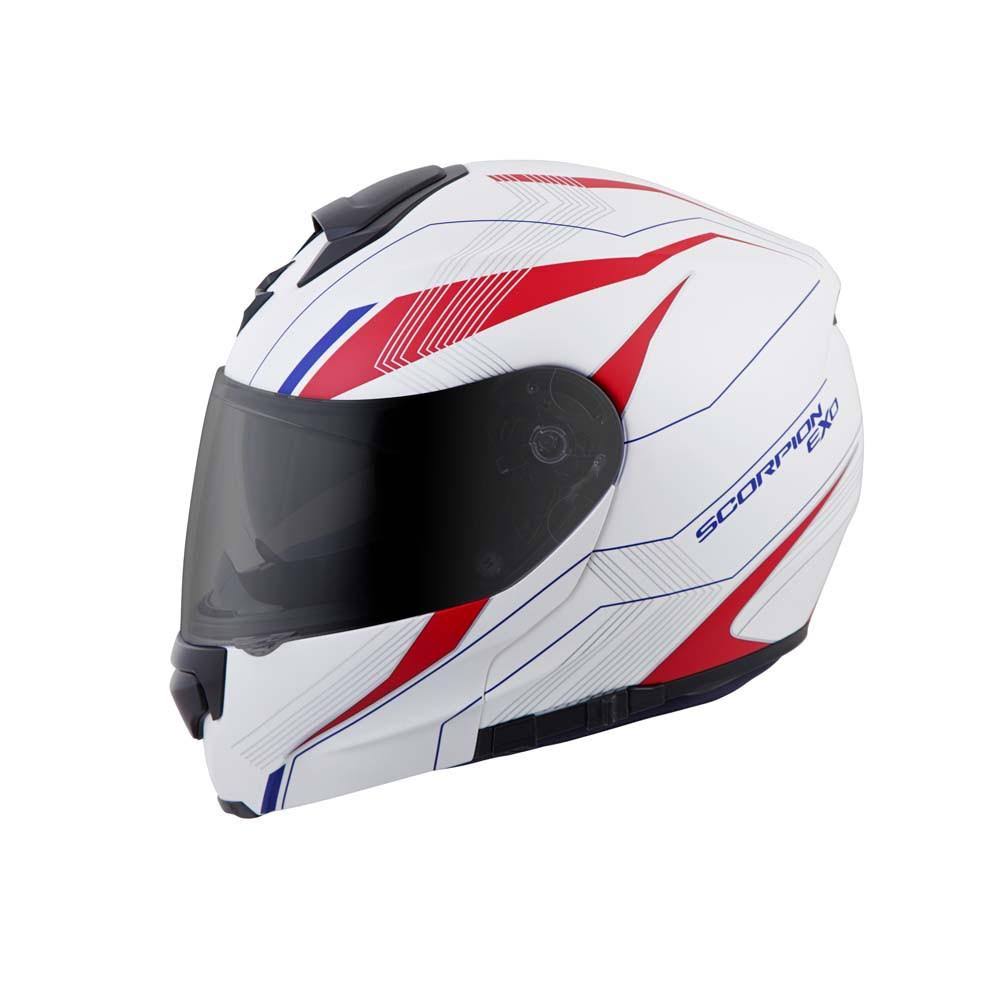 Modular Helmet Grey Orange Size Large B9400