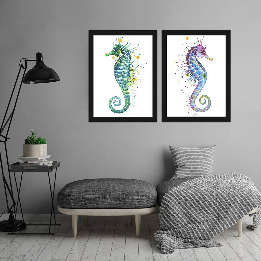 Black Framed Print Set C982