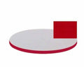 Round Blue Cafe Table 30 in. R810226