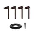 4 Offset Square Path Lights LED Landscape Lighting H286643