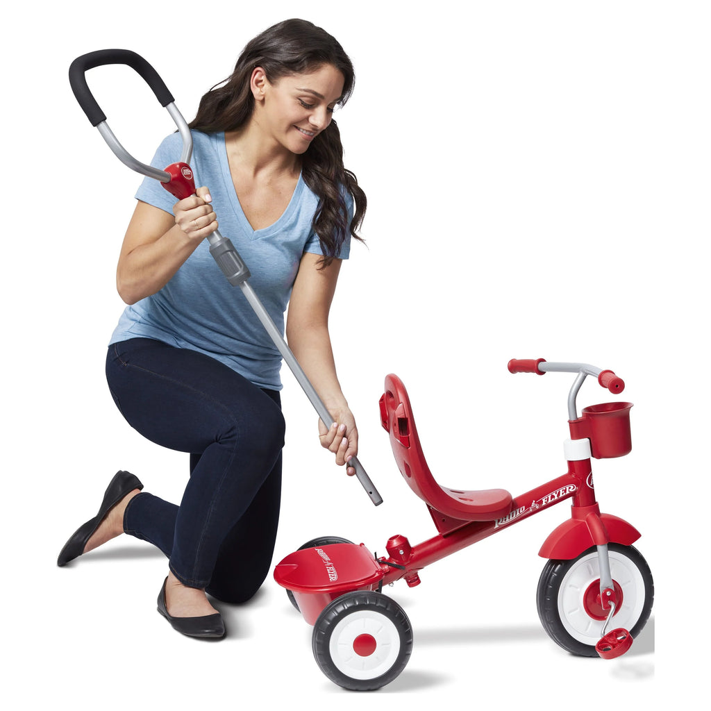 Red 4-in-1 Stroll 'n Trike Y367
