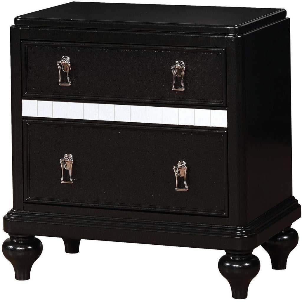 Black Nightstand P25155