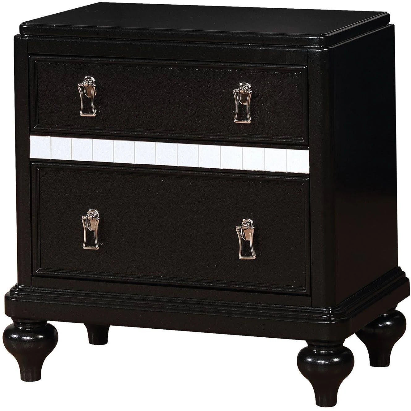 Black Nightstand P25155