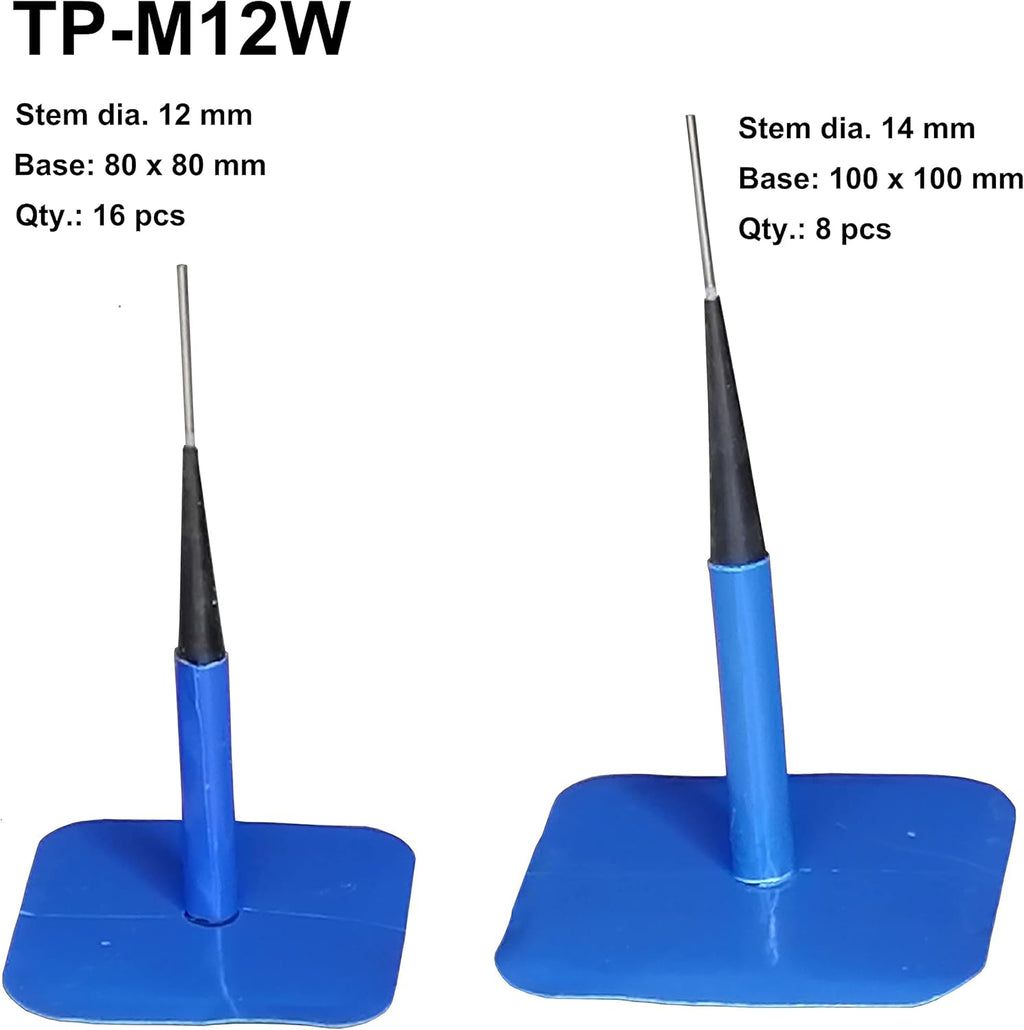 Combination Repair Unit Kit, Tire Repair Patch Plug Kit, Pack of 2 W4750