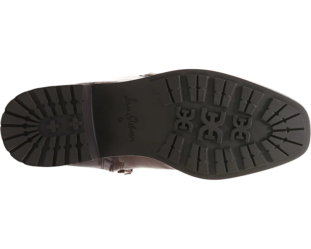 Brown Leather Knee High Riding Boots S1874