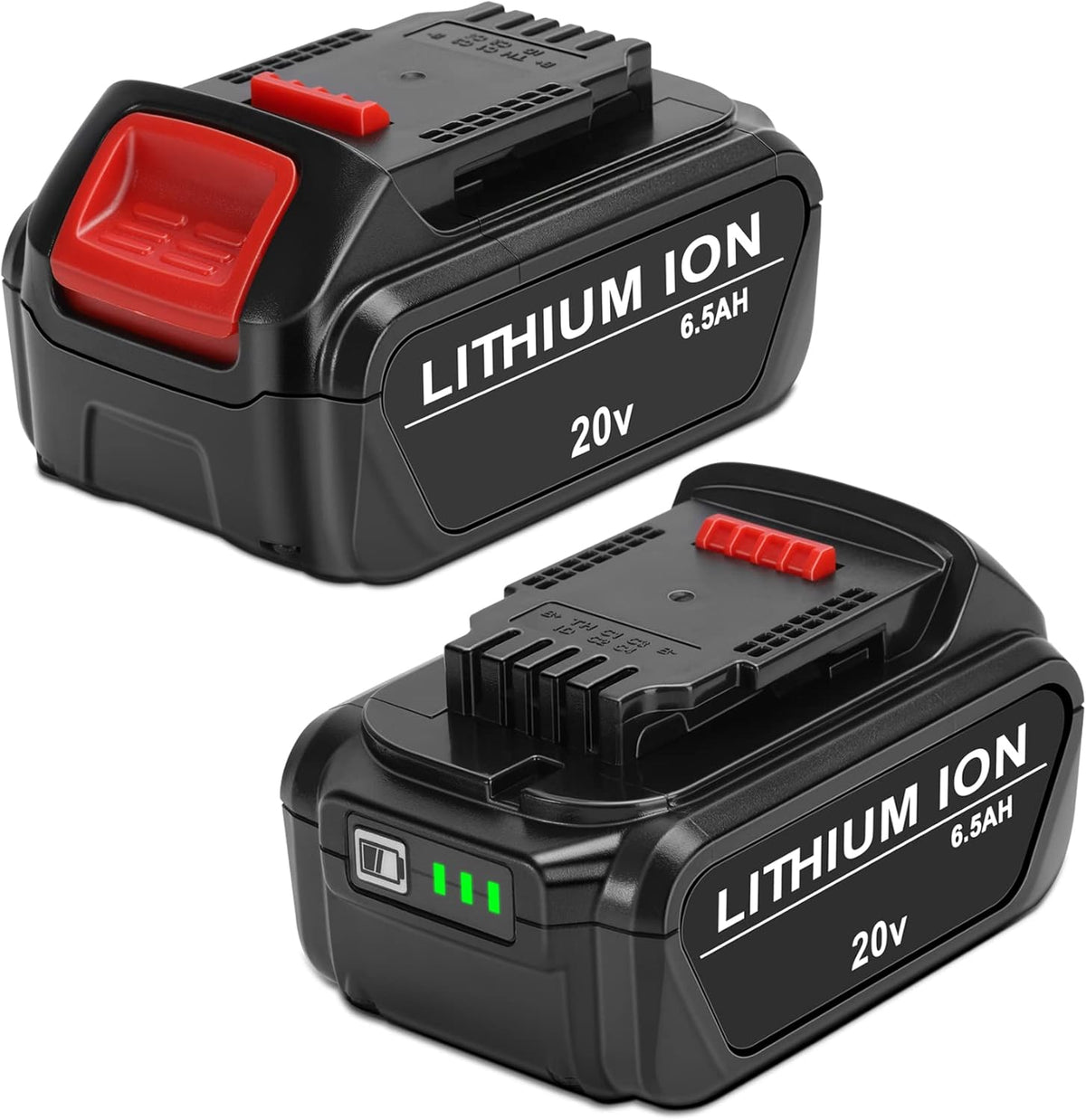 2-Pack 6.5Ah 20V Lithium ion Battery Pack B370475