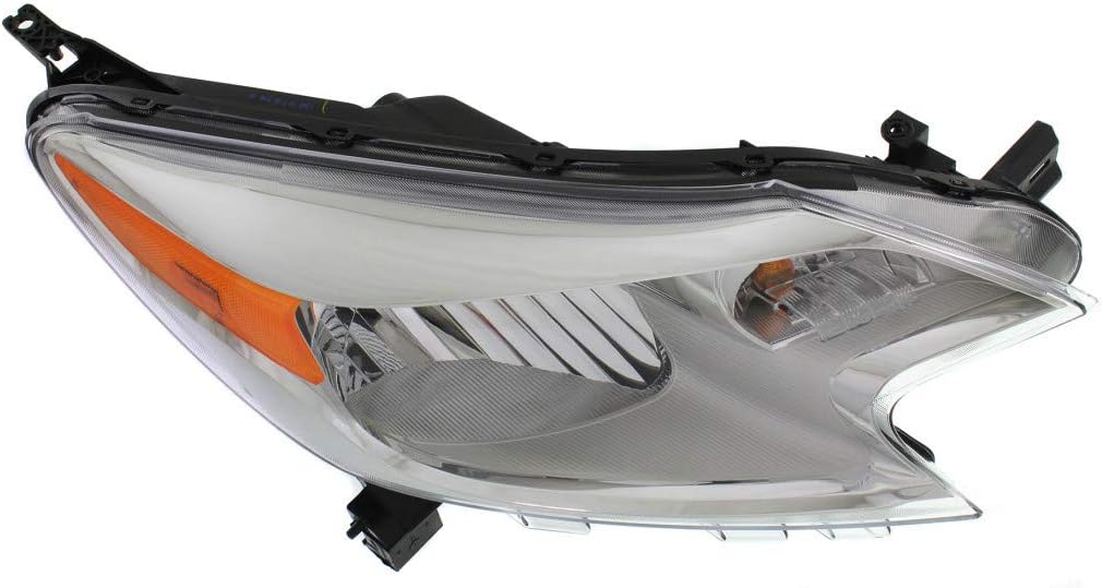 Headlight Assembly for Nissan Versa Note 2014-2016 Passenger Side Halogen O89854