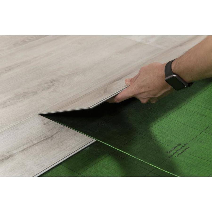 White Aspen Pro Click Vinyl Plank Flooring C4500