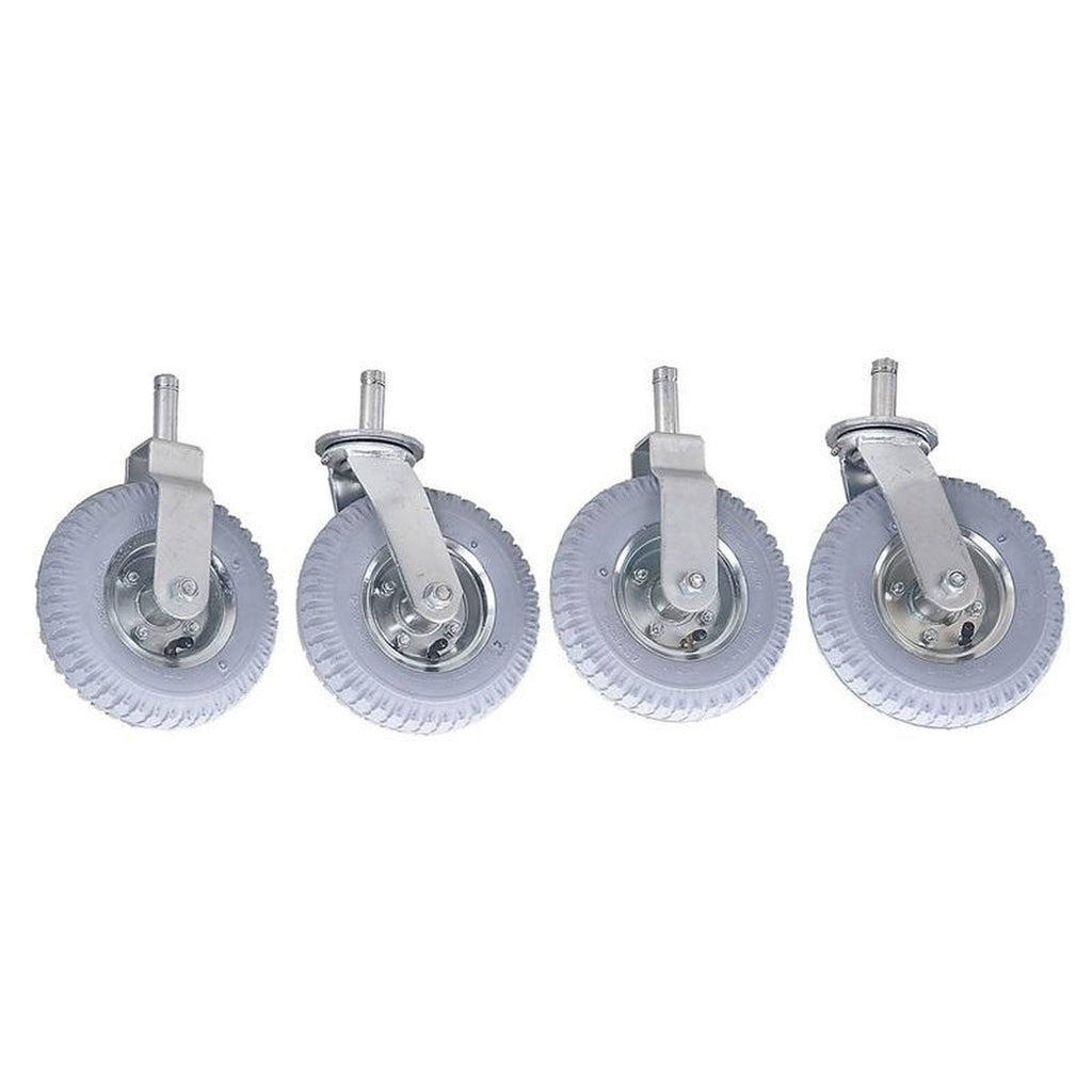 Pneumatic 2 Swivel and 2 Rigid Stem Caster N878540