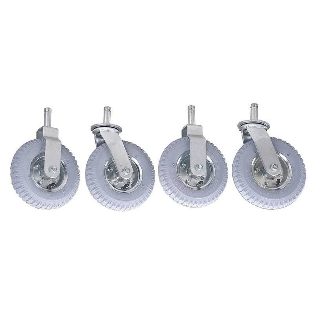 Pneumatic 2 Swivel and 2 Rigid Stem Caster N878540