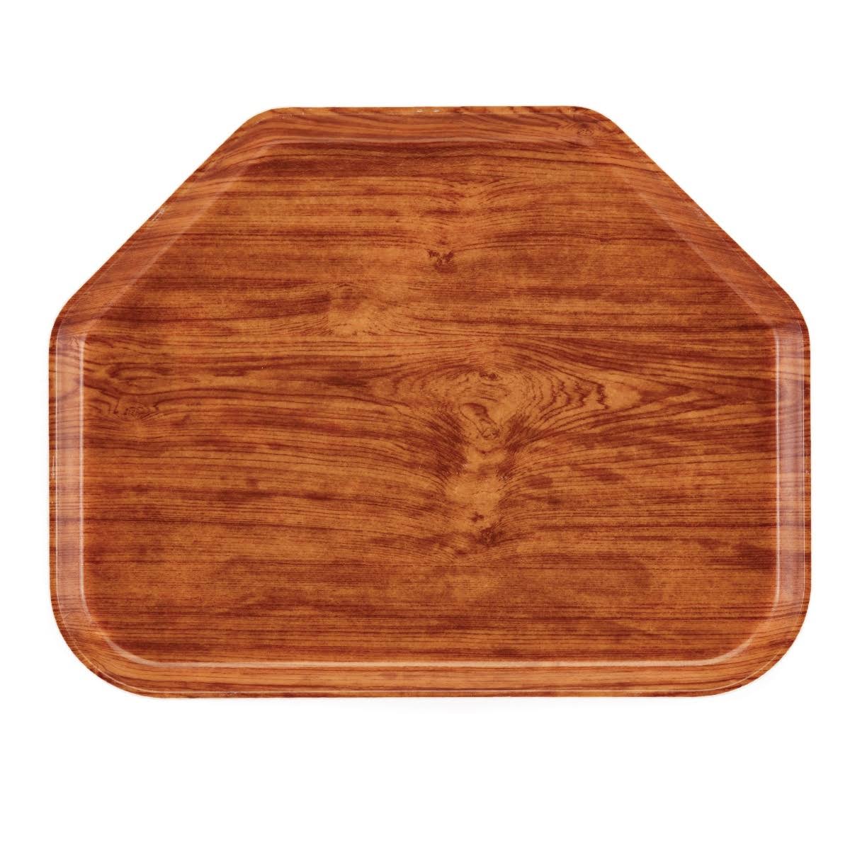 Teak Fiberglass Trapezoid Camtray J300132