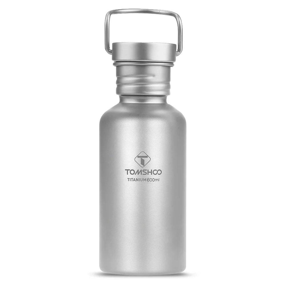 600ml Full Titanium Water Bottle with Silicone Seal A53310