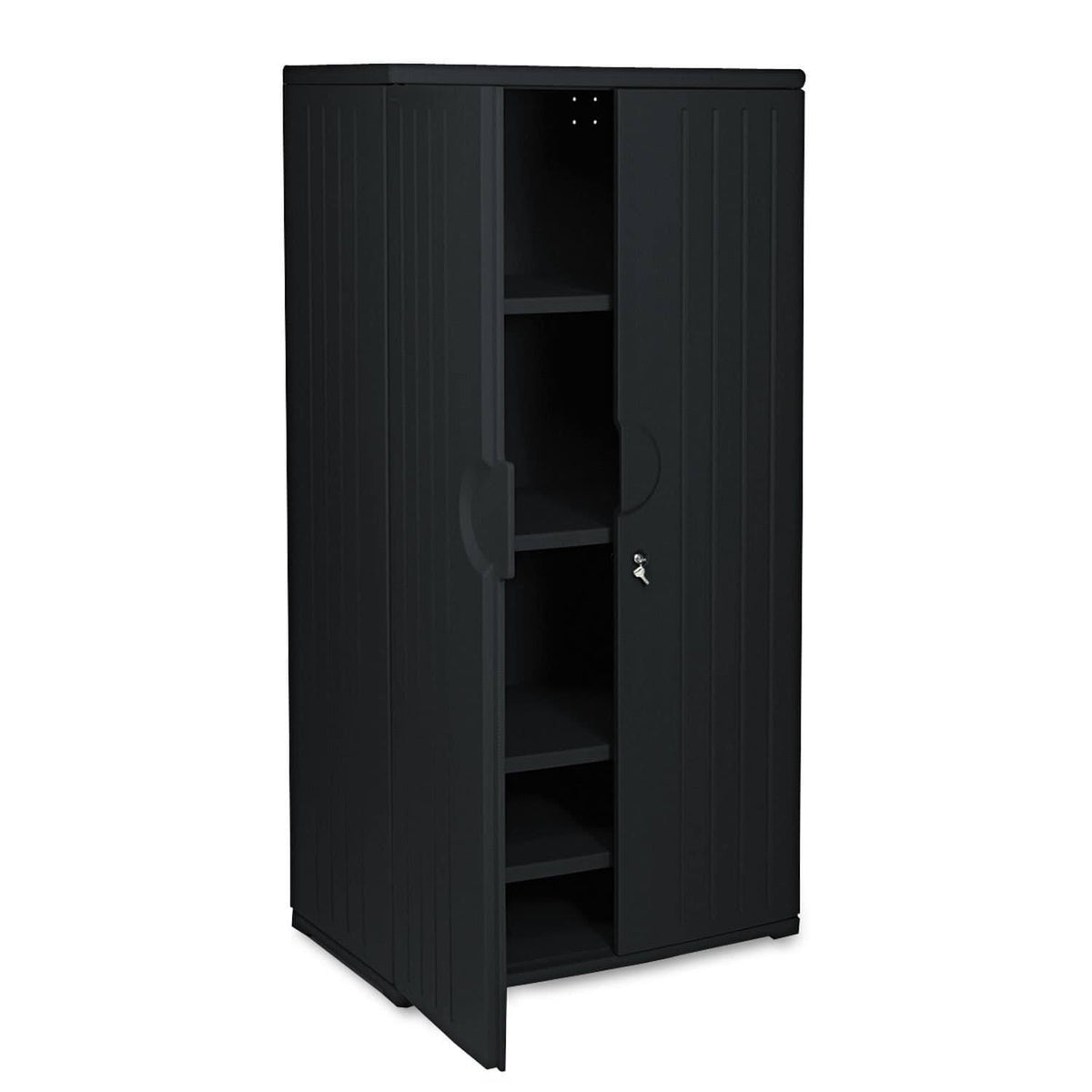 Black Storage Cabinet P7338