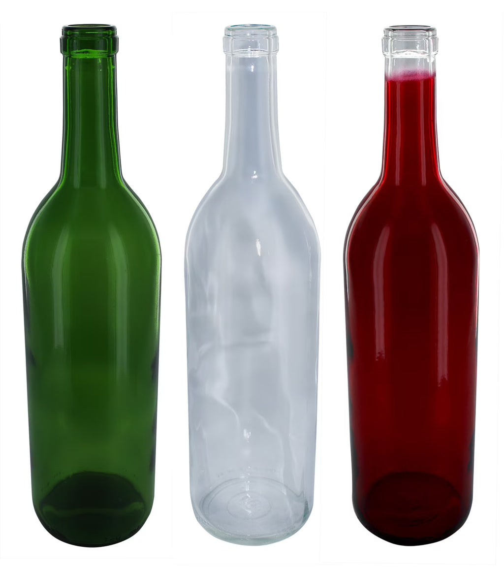 750ml Multi-Color Wine Bottles M610