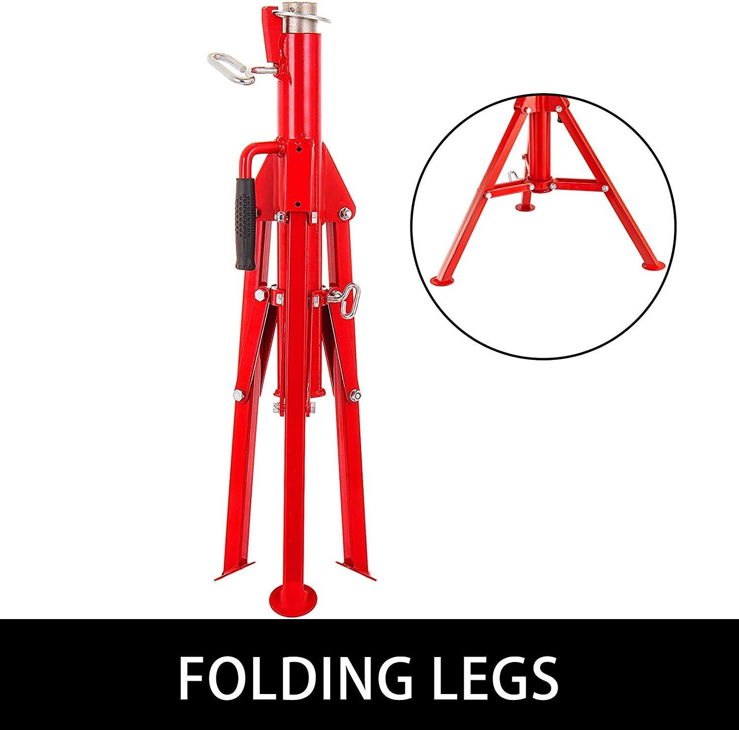 Adjustable Height Steel Pipe Stand J295082