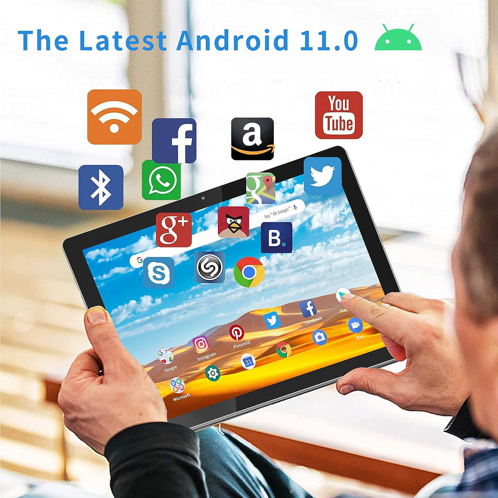 10.3 Inch Android 11 Tablet with 32GB Storage (Orange) B6844