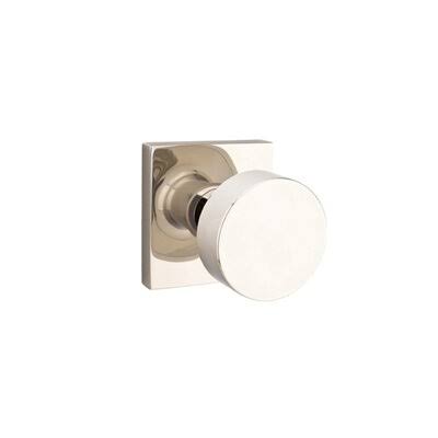 Passage Round Knob with Square Rose F20127