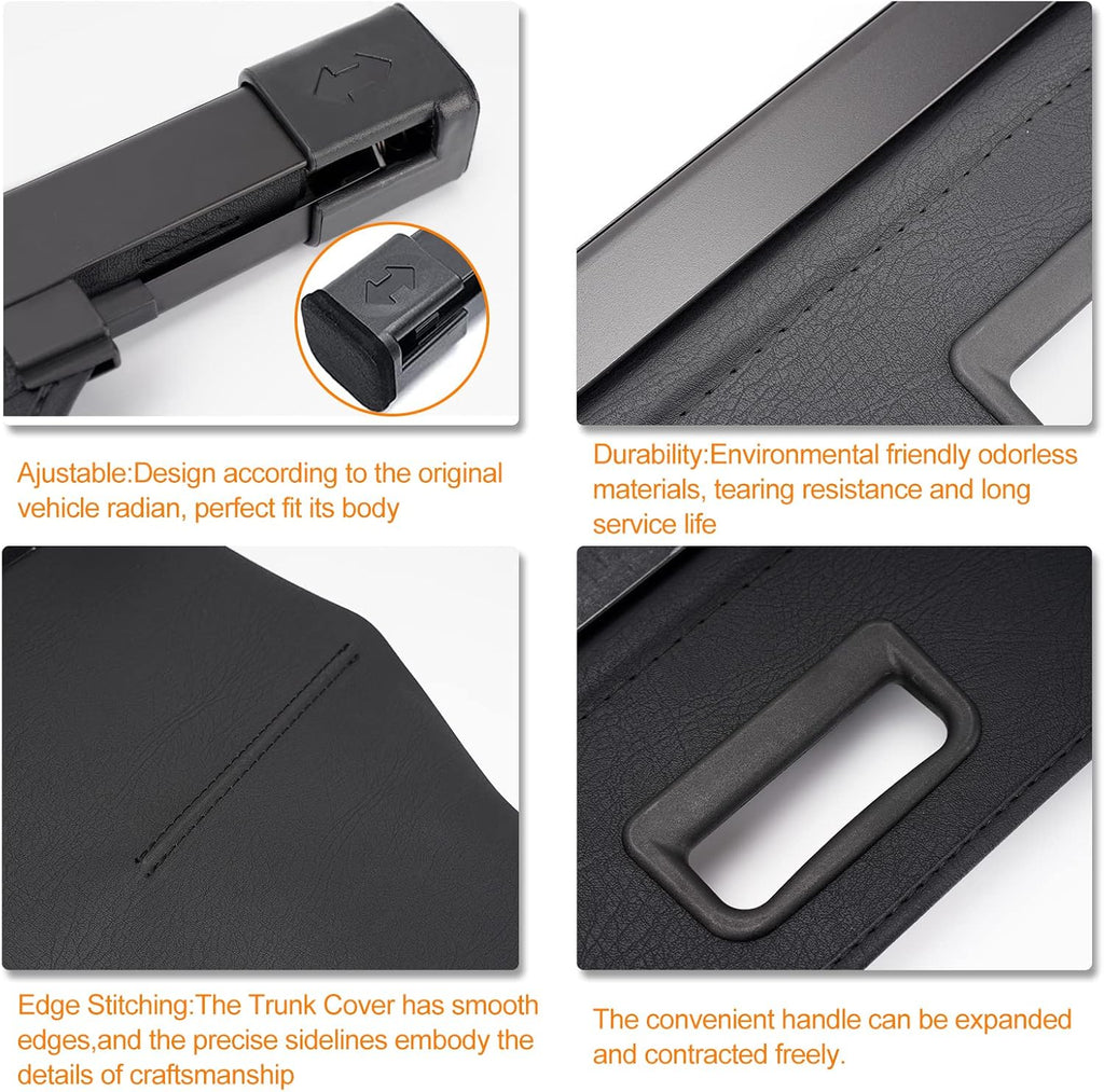 Retractable Rear Trunk Security Cover for Hyundai Tucson 2022 R9338