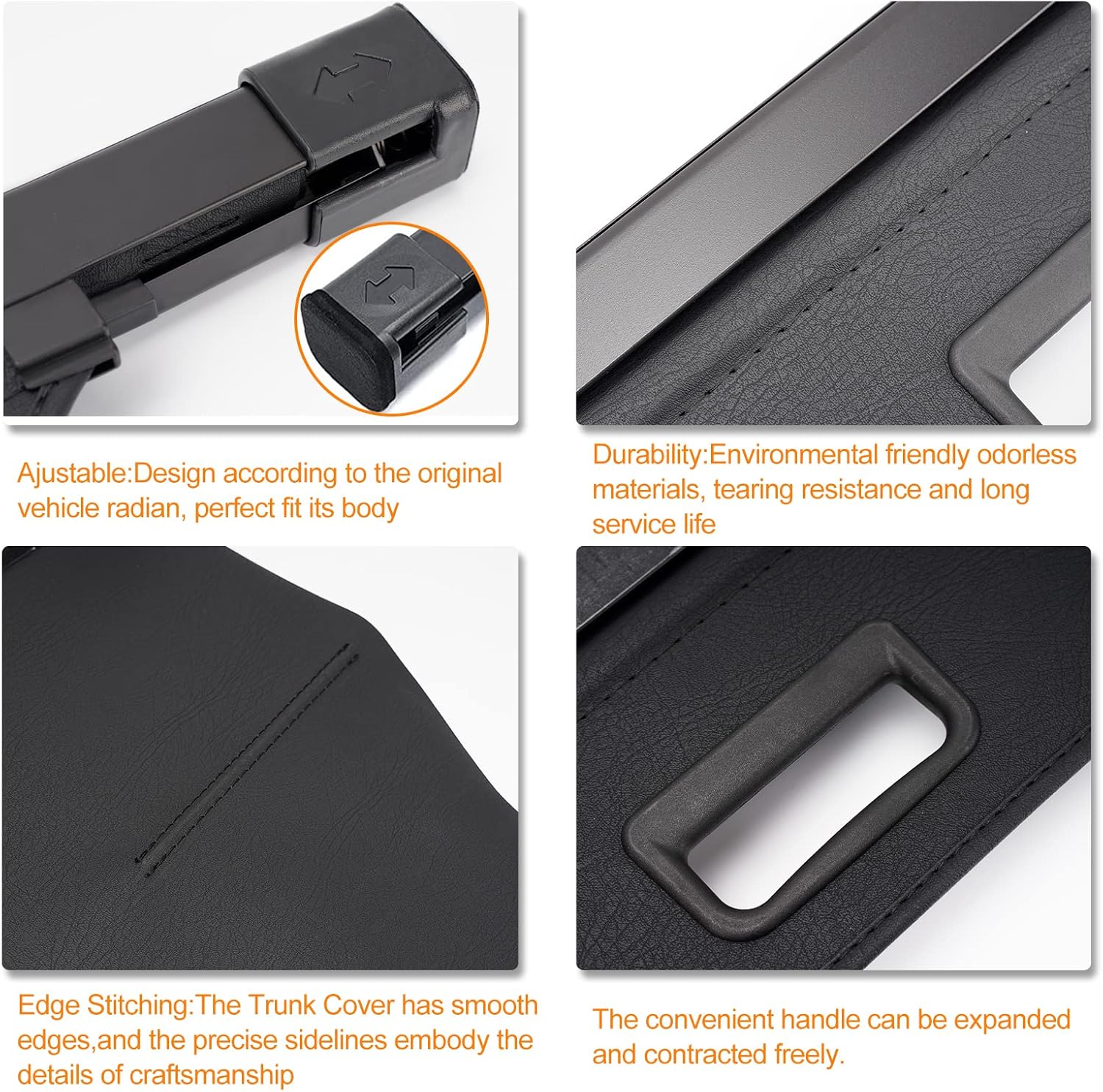 Retractable Rear Trunk Security Cover for Hyundai Tucson 2022 R9338