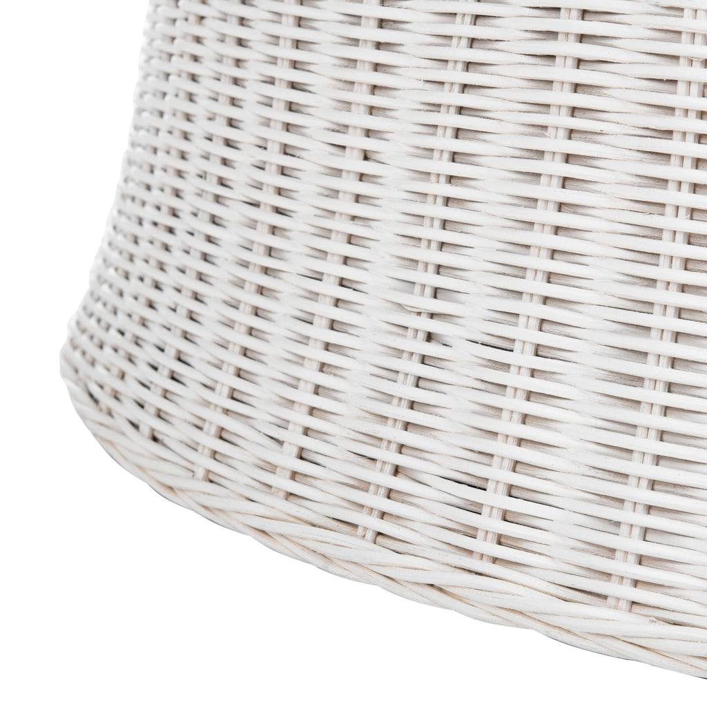 White Cocktail Ottoman X784