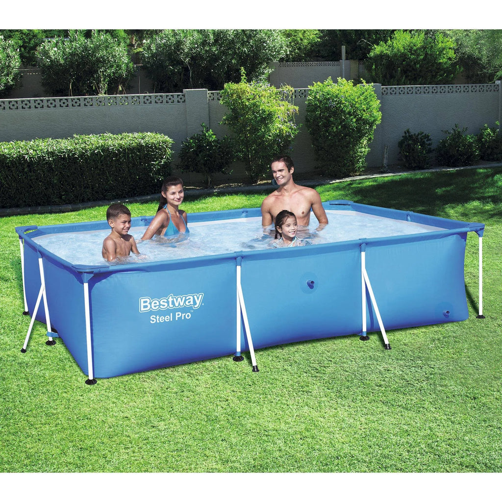 8.5ft x 5.6ft x 2ft Rectangular Above Ground Swimming Pool (2 Pack) P18383
