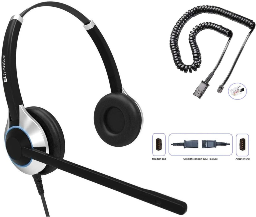 HD Headset with Noise Canceling Microphone & HD Speakers E417710