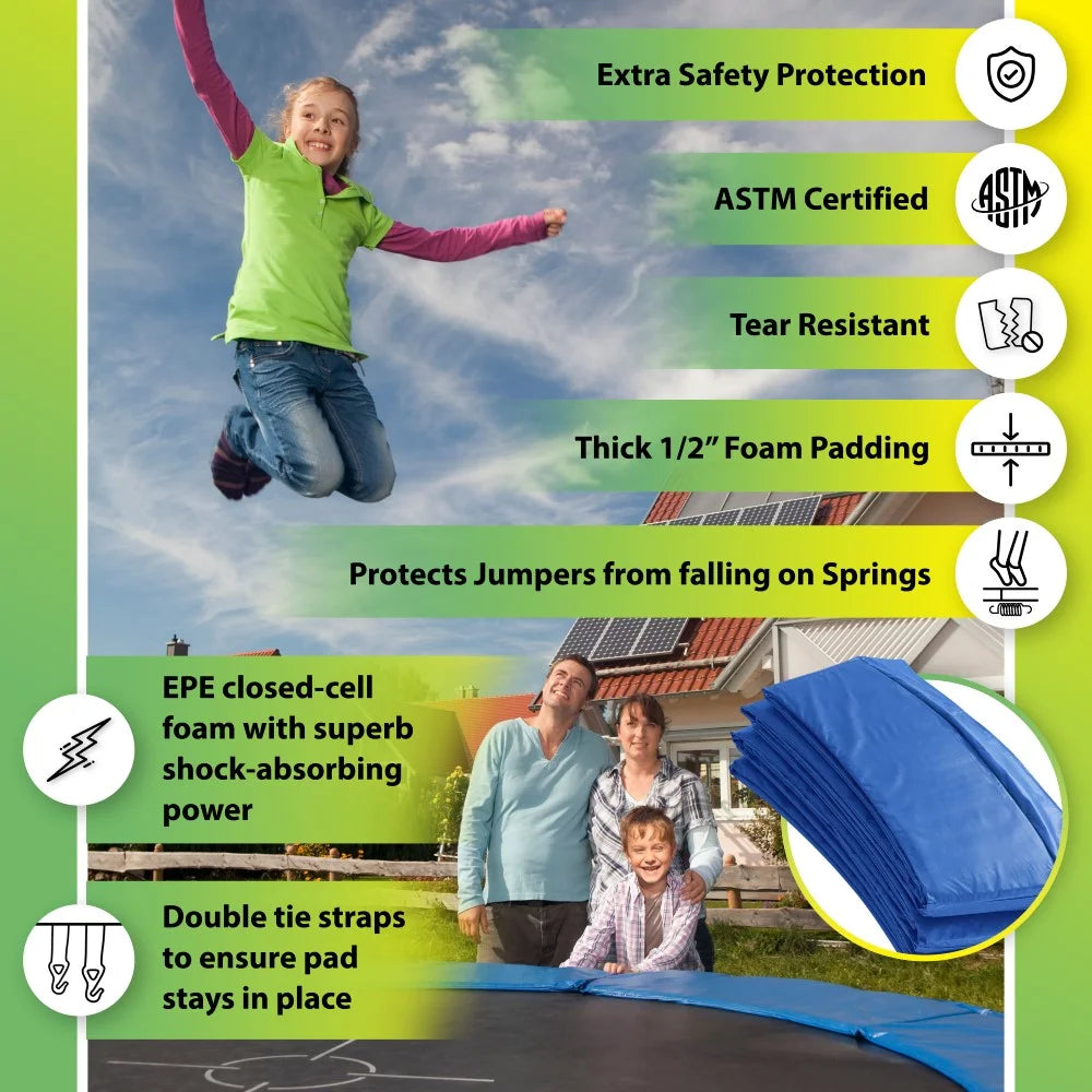 Purple Safety Pad for 16 FT Round Trampoline Q784